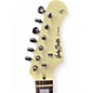 Used Harley Benton JA60 Antique White Solid Body Electric Guitar