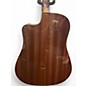 Used Fender Redondo Natural Acoustic Electric Guitar