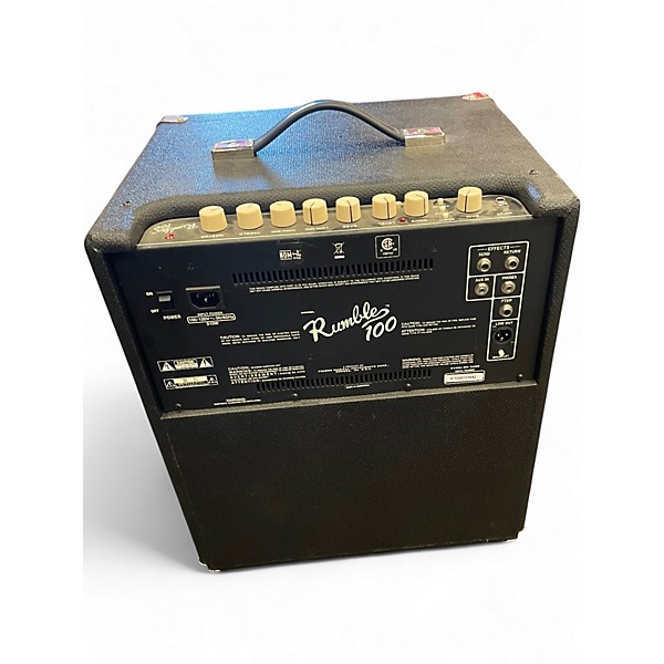 Used Fender Rumble 100 1x15 100W Bass Combo Amp