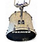 Used Premier 4 Piece Apk White satin flame Drum Kit thumbnail