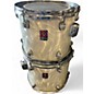 Used Premier 4 Piece Apk White satin flame Drum Kit