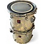 Used Premier 4 Piece Apk White satin flame Drum Kit