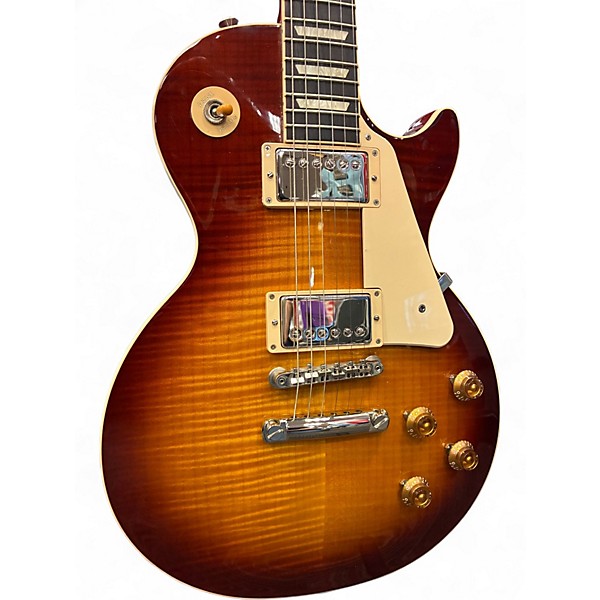 Used Gibson Les Paul Standard Premium Plus 1960S Neck Iced Tea Solid Body Electric Guitar