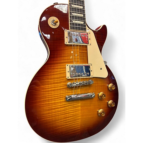 Used Gibson Les Paul Standard Premium Plus 1960S Neck Iced Tea Solid Body Electric Guitar