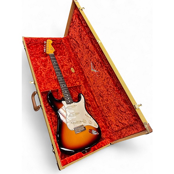 Used Fender CUSTOM SHOP 60S NOS 3 Color Sunburst Solid Body Electric Guitar