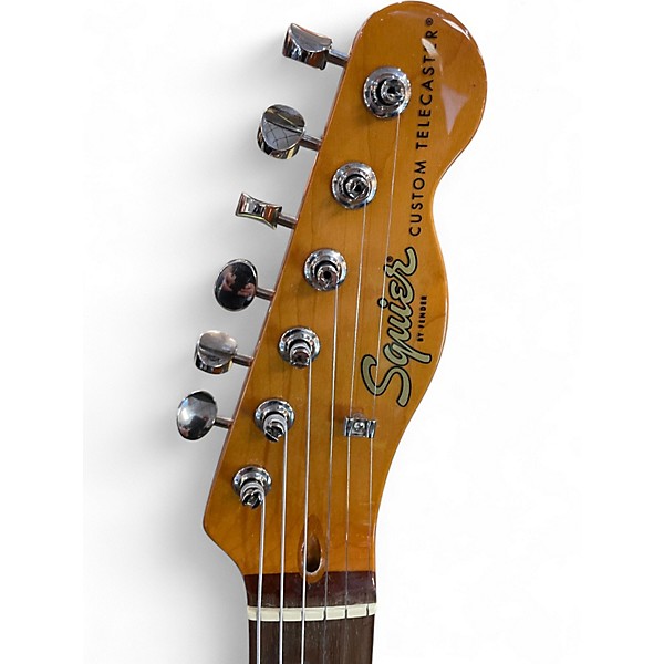 Used Squier Classic Vibe 1960S Telecaster 2 Tone Sunburst Solid Body Electric Guitar