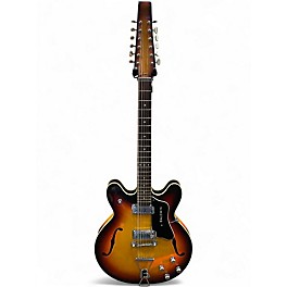 Vintage 1960s Baldwin 712 BURNS BALDLDWIN Sunburst Hollow Body Electric Guitar