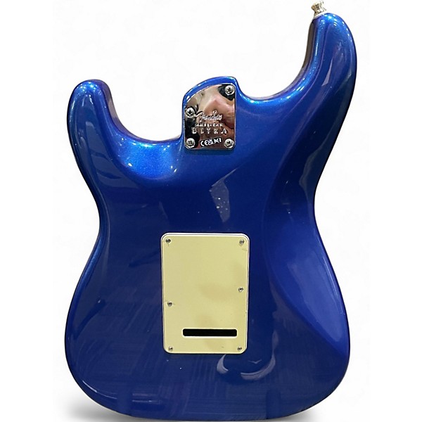 Used Fender American Ultra Stratocaster Cobalt Blue Solid Body Electric Guitar