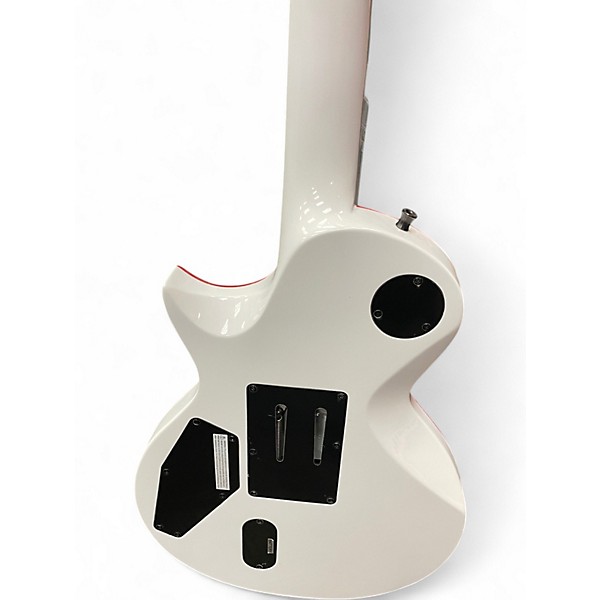 Used ESP LTD GH600 White and Red Solid Body Electric Guitar