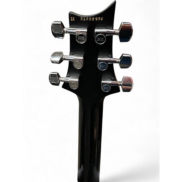 Used PRS S2 Standard 22 Matte Black Solid Body Electric Guitar