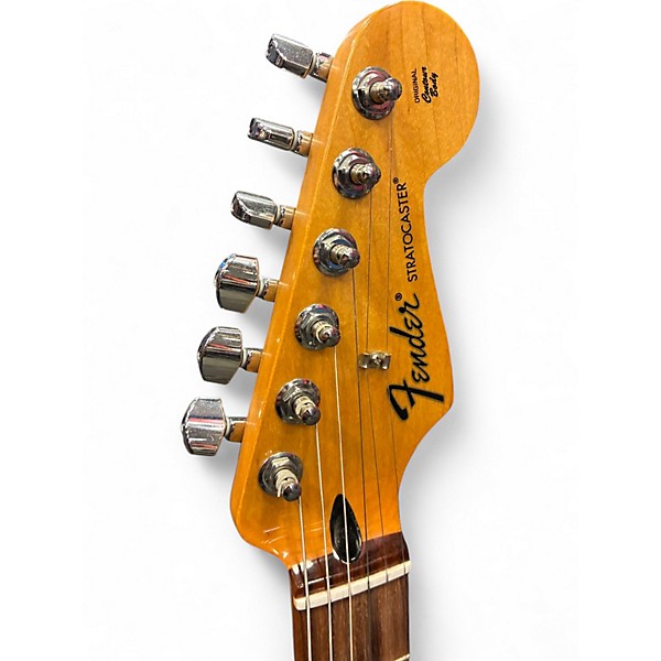 Used Fender Player Plus Stratocaster AMBER BURST Solid Body Electric Guitar