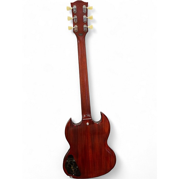 Used Epiphone 1964 SG Standard With Maestro Vibrola Reissue Elect Cherry Red Solid Body Electric Guitar