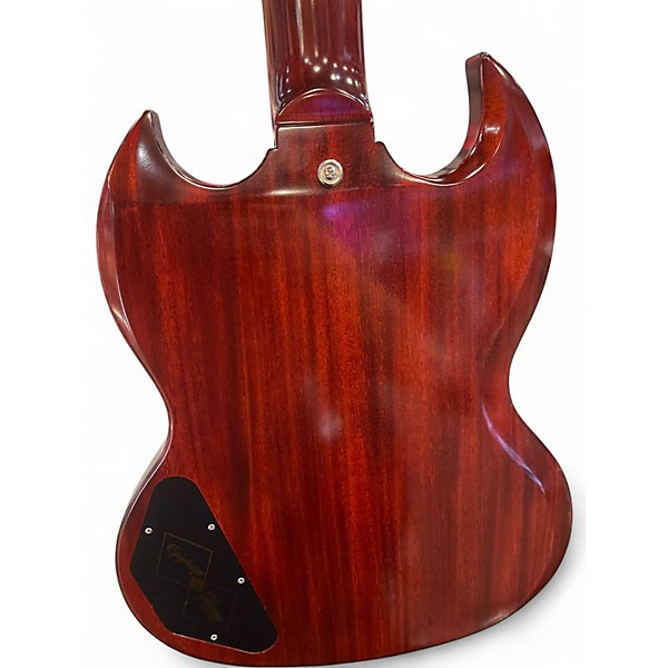 Used Epiphone 1964 SG Standard With Maestro Vibrola Reissue Elect Cherry Red Solid Body Electric Guitar