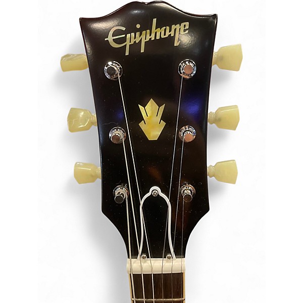 Used Epiphone 1964 SG Standard With Maestro Vibrola Reissue Elect Cherry Red Solid Body Electric Guitar