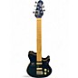 Used Sterling by Music Man Sub AX3 Axis Trans Blue Solid Body Electric Guitar thumbnail