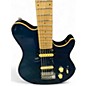 Used Sterling by Music Man Sub AX3 Axis Trans Blue Solid Body Electric Guitar