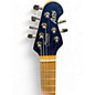 Used Sterling by Music Man Sub AX3 Axis Trans Blue Solid Body Electric Guitar