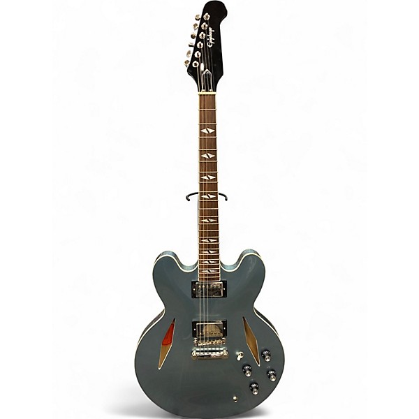 Used Epiphone DAVE GROHL DG-335 Pelham Blue Hollow Body Electric Guitar