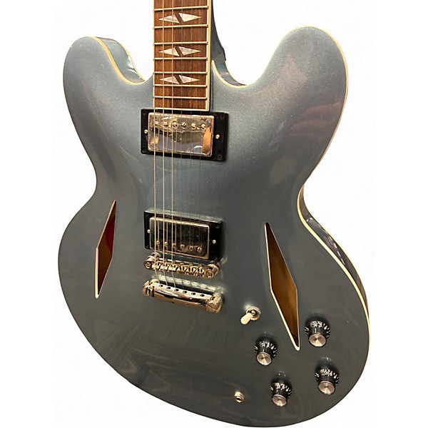 Used Epiphone DAVE GROHL DG-335 Pelham Blue Hollow Body Electric Guitar
