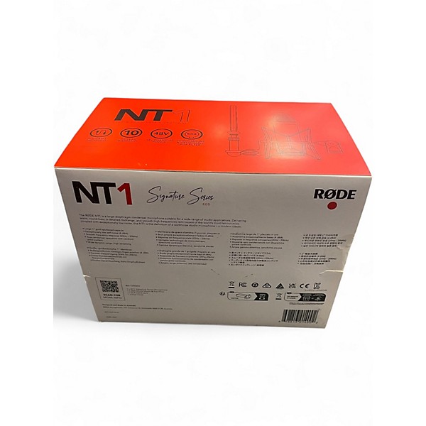 Used RODE NT1 SIGNATURE SERIES RED Condenser Microphone