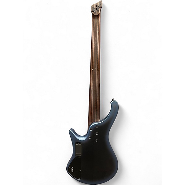 Used Ibanez EHB5MSBSP Midnight Arctic Ocean Matte Electric Bass Guitar