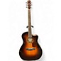 Used Fender PM-4CE Auditorium Limited Vintage Natural Acoustic Electric Guitar thumbnail