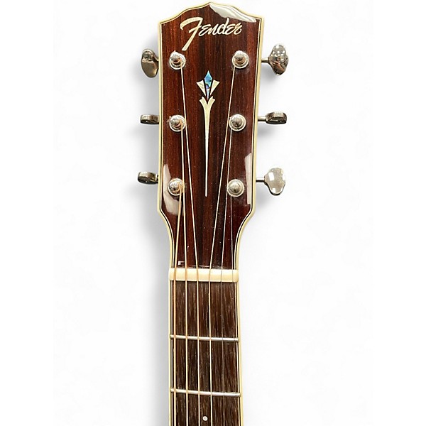 Used Fender PM-4CE Auditorium Limited Vintage Natural Acoustic Electric Guitar