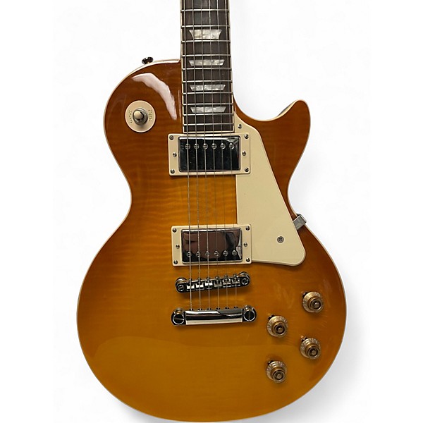 Used Epiphone Les Paul Standard 1960s Lemon Burst Solid Body Electric Guitar