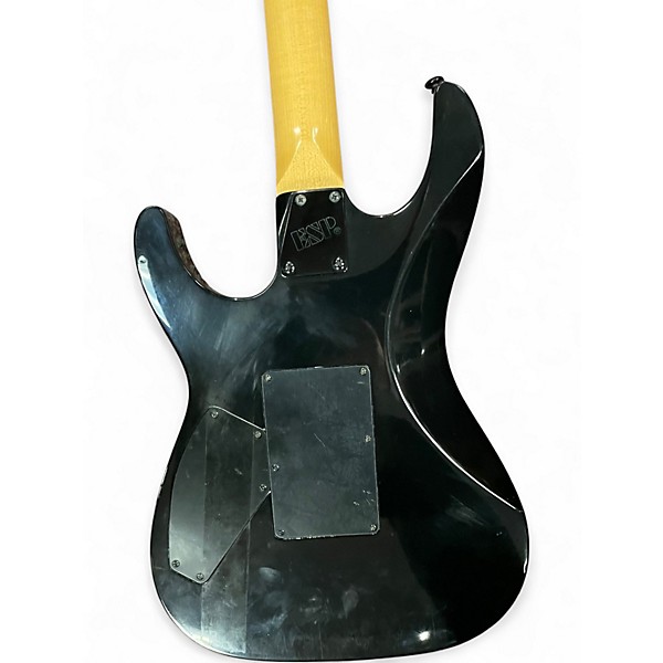 Used ESP KH2 Kirk Hammett Signature Black Solid Body Electric Guitar