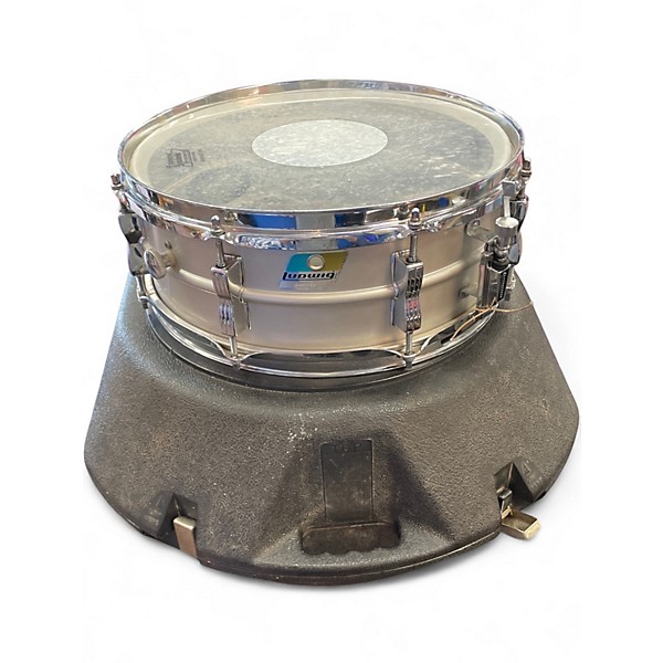 Vintage 1980s Ludwig 4.5X14 Classic Snare TV Silver Drum