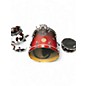 Used PDP by DW 5 Piece FS BIRCH DRUM SET - 5 PIECE  Red to Black Fade Drum Kit