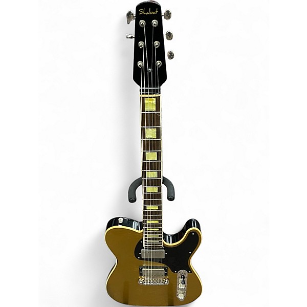 Used Shabat JD LION Gold Top Solid Body Electric Guitar