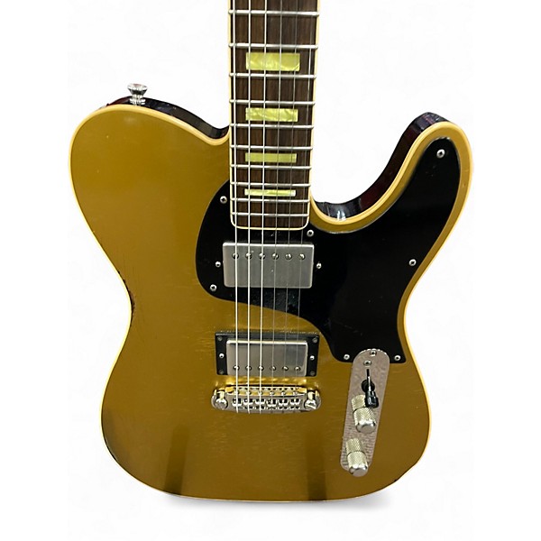 Used Shabat JD LION Gold Top Solid Body Electric Guitar