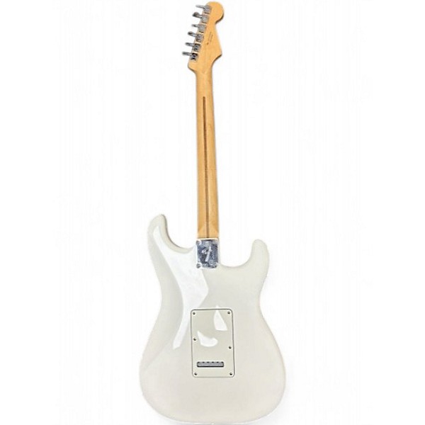 Used Fender Player Stratocaster Olympic White Solid Body Electric Guitar