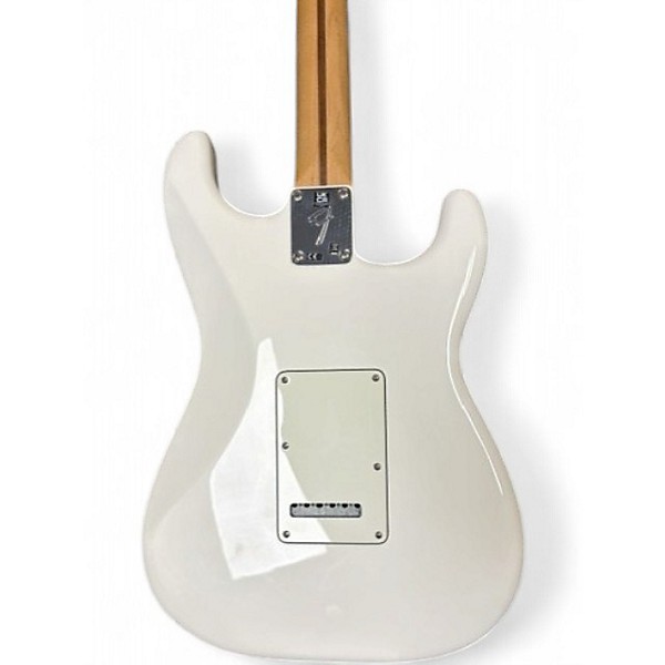Used Fender Player Stratocaster Olympic White Solid Body Electric Guitar