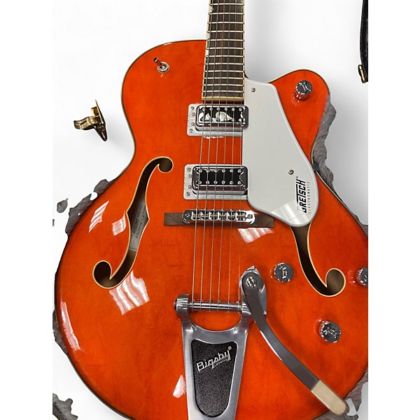 Used Gretsch Guitars G5420T Electromatic Orange Satin Hollow Body Electric Guitar