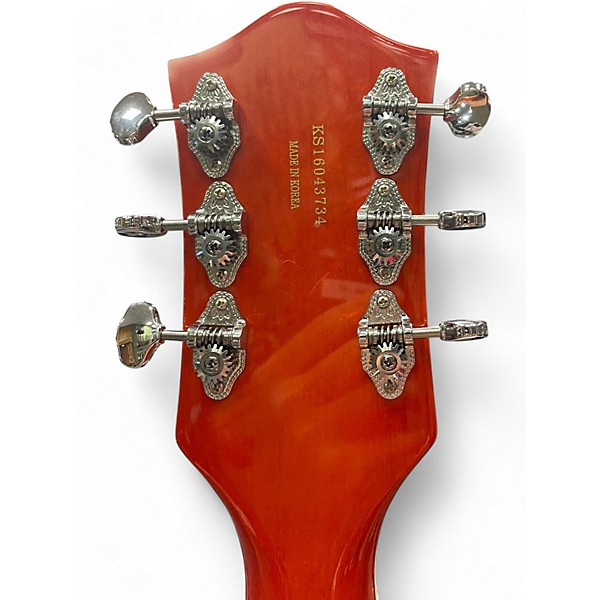 Used Gretsch Guitars G5420T Electromatic Orange Satin Hollow Body Electric Guitar