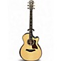 Used Taylor 814 CE Builders Edition Natural Acoustic Electric Guitar thumbnail