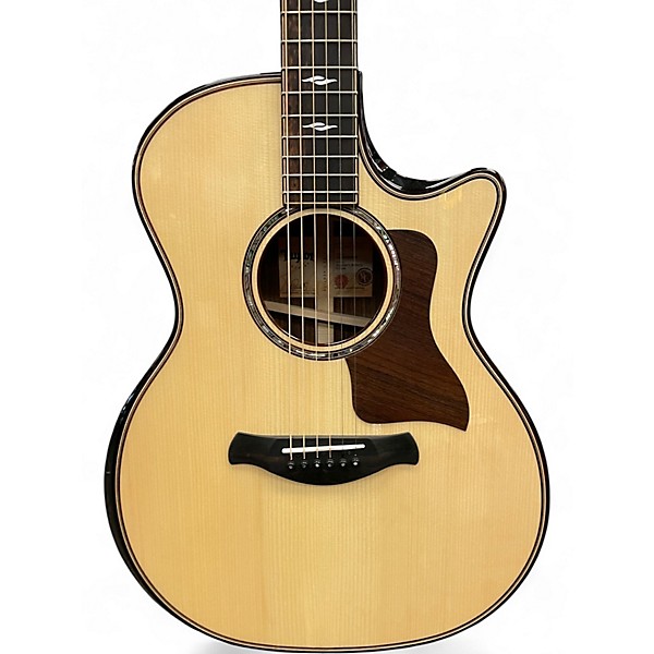 Used Taylor 814 CE Builders Edition Natural Acoustic Electric Guitar