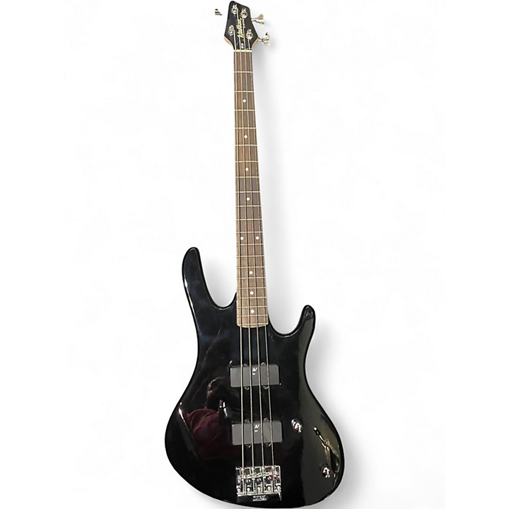 Used Washburn XB120 Black Electric Bass Guitar Black | Guitar Center