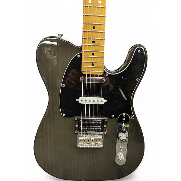 Used Fender Modern Player Telecaster Plus Trans Charcoal Solid Body Electric Guitar
