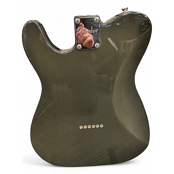 Used Fender Modern Player Telecaster Plus Trans Charcoal Solid Body Electric Guitar