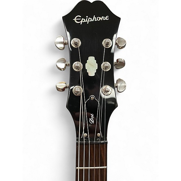Used Epiphone  Dot Cherry Hollow Body Electric Guitar