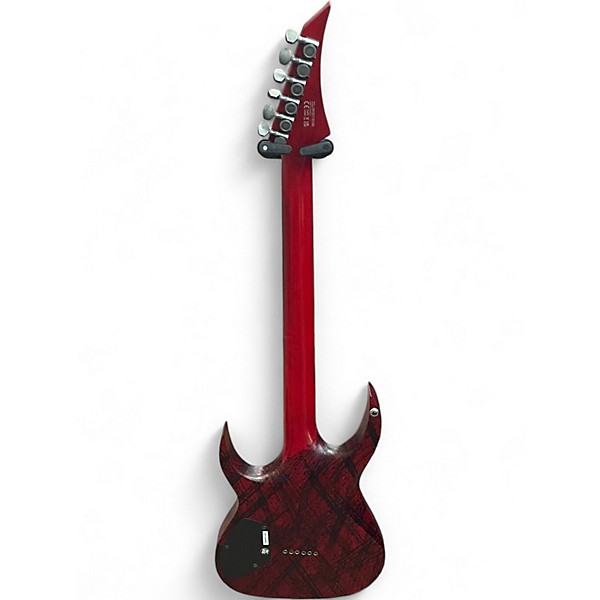 Used Solar Guitars canibalismo Crimson Red Burst Solid Body Electric Guitar