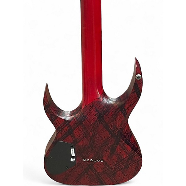Used Solar Guitars canibalismo Crimson Red Burst Solid Body Electric Guitar