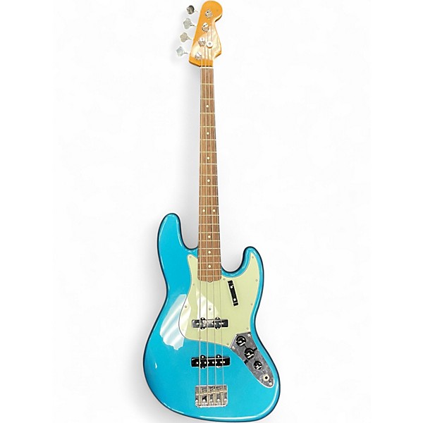 Used Fender Vintera II ‘60s Jazz Bass Lake Placid Blue Electric Bass Guitar