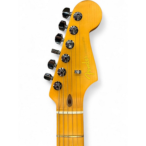 Used 2024 Fender American Ultra II Stratocaster HSS Sinister Red Solid Body Electric Guitar