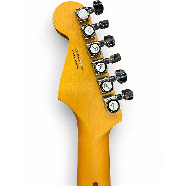 Used 2024 Fender American Ultra II Stratocaster HSS Sinister Red Solid Body Electric Guitar