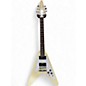 Used 2022 Gibson 1970S FLYING V Classic White Solid Body Electric Guitar thumbnail