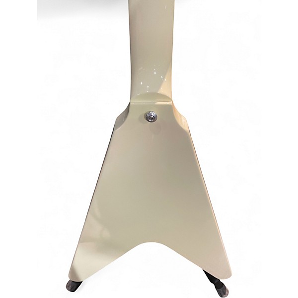 Used 2022 Gibson 1970S FLYING V Classic White Solid Body Electric Guitar
